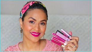 Top 10 Purple Magenta Lipsticks For Medium Deep Complexion  ShuffleMyStash Ep 01 [upl. by Notsa]