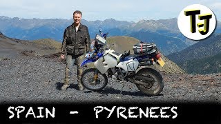 Motorcycle Adventure  Spain Pyrenees [upl. by Keyek]