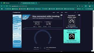 PTCL 30 MB VDSL SPEED TEST CHITRAL DROSH [upl. by Odnalo]