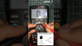 Ss 9014 npn transistor test maltimiter [upl. by Aina]