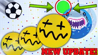 Agario  HUGE POPSPLIT  2 SERVER TAKEOVERS  AGARIO NEW UPDATE NO BOTS [upl. by Chadburn212]