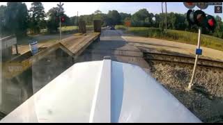 Lochapoka AL CSXT train crash on the CSXT AampWP Lee road 61 crossing without voice narration [upl. by Eimmas765]