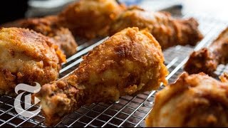 MakeAhead Buttermilk Fried Chicken  Melissa Clark Recipes  The New York Times [upl. by Rodmur842]