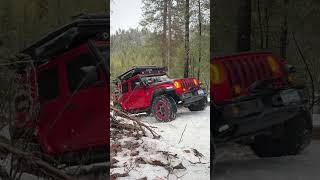 General Grabber X3 in some wet slippery snow No problem generaltire gtpartner overlanding [upl. by Efron]