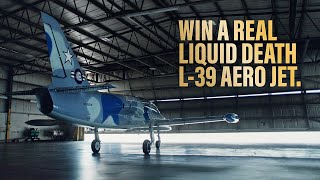 Liquid Death Is Giving Away A Real Jet [upl. by Matthieu]