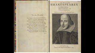 The First Folio Frontispiece In Context and Perspective Part 1 [upl. by Kessler]