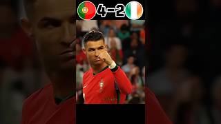 Portugal Vs Irlandia World Cup 2026 Highlights Imaginary All Goals shorts football ronaldo [upl. by Fiske]