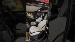 Mahindra Thar Modified 🔥 Thar interior modification  Thar Luxury interior  Thar luxury seatcovers [upl. by Jewel28]