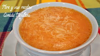 Deliciosa Sopa de Fideo Receta Mexicana [upl. by Denise]