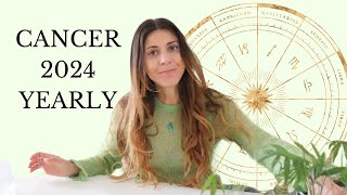 CANCER ⭐️  2024 Yearly Tarot  January 2024 Predictions Tarot Reading [upl. by Enahsal953]