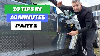 10 PDR Tips In 10 Minutes Pt 1  Paintless Dent Removal [upl. by Bully924]