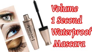 Volume 1 Seconde Waterproof Mascara ReviewWaterproof MascaraAffordable Waterproof MascaraMascara [upl. by Ednutabab]