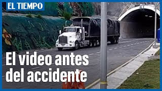 Revelan video previo al brutal accidente que dejó ocho muertos en La Línea  El Tiempo [upl. by Mayeda]