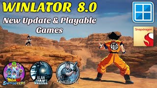 WINLATOR 80  Windows Emulator For Android  New Update amp Playable Games [upl. by Curkell]