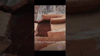 Eruption of Mount Vesuvius in 79 AD Pompeii disaster history shorts [upl. by Llekram]