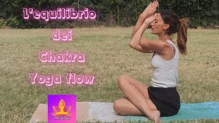 Chakra flow  Yoga per riequilibrare i chakra [upl. by Ahsehyt]