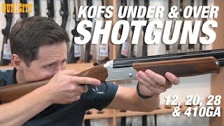 GUN REVIEW  Kofs Under amp Over Shotguns 12 20 28 amp 410ga [upl. by Ecinahs]