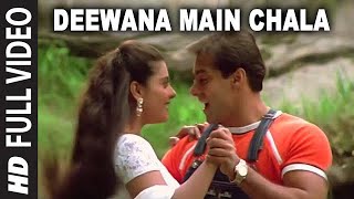 Deewana Main Chala Full Video Song  Pyar Kiya To Darna Kya  Udit Narayan  Salman Khan Kajol [upl. by Merce125]