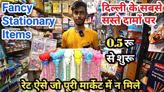 Fancy Stationery Items in Delhi  Best Stationery Shop in Delhi  Cheapest Stationery Market [upl. by Hilary]