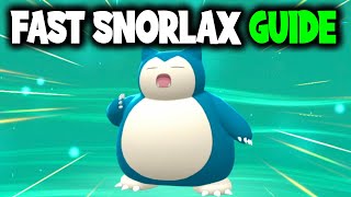 HOW TO EASILY EVOLVE MUNCHLAX INTO SNORLAX ON POKEMON BRILLIANT DIAMOND AND SHINING PEARL [upl. by Menon959]