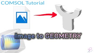 How to convert image to COMSOL geometry [upl. by Ayot]