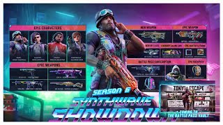 Temporada 6 2024 Synthwave Showdown Pase de batalla  COD Mobile [upl. by Olwena]