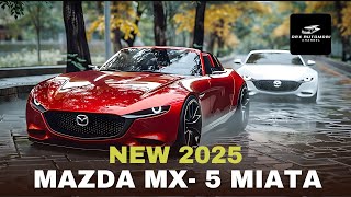 2025 Mazda MX5 Miata Review  The Ultimate FuntoDrive Convertible Sports Car [upl. by Sima818]