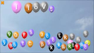 Alphabet Balloons [upl. by Nonnahc]