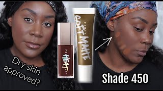 FENTY BEAUTY Pro Filtr MINI SOFT MATTE longwear foundation  gloss BOMB HEAT [upl. by Meilen]