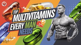 Top Multivitamins for Men’s Heart Muscle amp Energy [upl. by Hirsh]