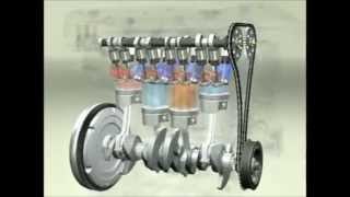 4 Stroke Engine Working Animation [upl. by Aidan]