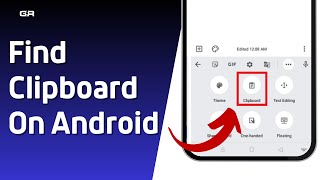 How To Find Clipboard On Android 2024 [upl. by Haleemaj]