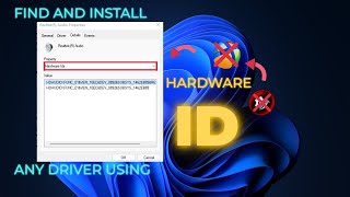 How To Identify amp Download Driver Hardware IDs for Windows in 2024 [upl. by Ineslta]