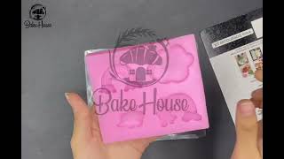 Bake House  Sky Theme Silicone Fondant amp Chocolate Mold 4 Cavity  Bake House [upl. by Reseda349]