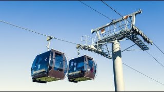 Bartholet Seilbahnen  Gruppenbahn im Pendelbetrieb in Druskininkai Litauen [upl. by Utham]