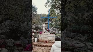 Medjugorje croce blu pace silenzio e preghiera [upl. by Barclay]