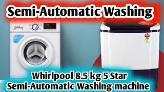 Whirlpool 85 kg 5 Star SemiAutomatic Top Loading Washing Machine ACE 85 TRB DRY GREY DAZZLE [upl. by Crispa]