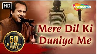 Mere Dil Ki Duniya Me by Rahat Fateh Ali Khan With Lyrics  Hindi Sad Songs [upl. by Nirro]