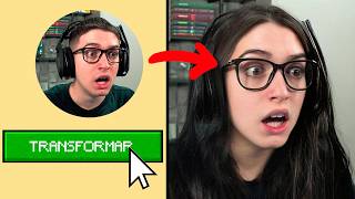 E Se transformar YouTubers MENINOS em MENINAS e o contrário [upl. by Suez548]