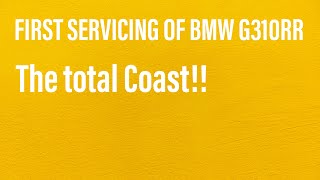 bmw G310RR First Servicing coast [upl. by Rosanna]