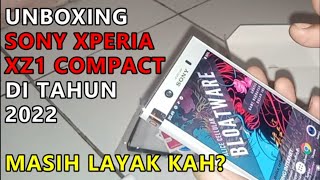 Unboxing Sony Xperia XZ1 Compact di tahun 2022 [upl. by Tayler]