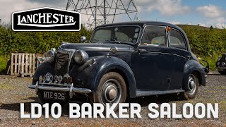 1951 Lanchester LD10 Barker Saloon [upl. by Debora]