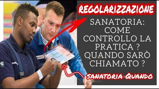 la Sanatoria regolarizzazione come controllo la pratica e quando sarò chiamatoGuida completa🎉 [upl. by Munmro454]