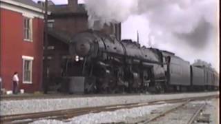 Rare Norfolk amp Western 1218 footage [upl. by Seroka158]