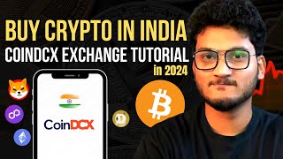 HOW TO BUY BITCOIN IN INDIA 2024  Beginner tutorial Coindcx Exchange  Eth Shiba Inu Doge Matic [upl. by Vitoria]