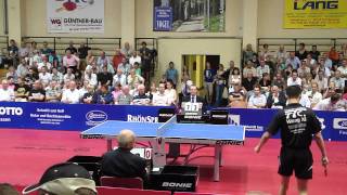 Wang Xi VS Ruwen Filus Teil 1  TTC RS Fulda Maberzell 1 Bundesliga Saison 201112 [upl. by Venuti]