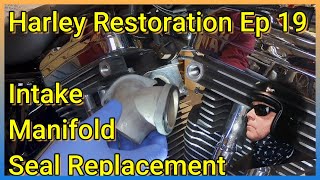 Harley Restoration Ep 19  Sportster Intake Seal Replacement [upl. by Nevram]