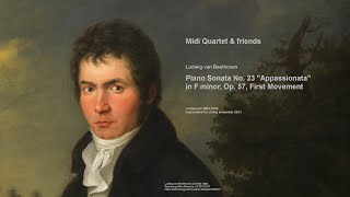 Aimi Quintet Beethoven Appassionata for String Ensemble [upl. by Cesar]