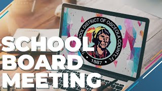 November 19 2024 500 pm Board Member Swearing In and Board Meeting  Osceola School District [upl. by Aurita]