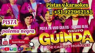 karaoke grupo guinda paloma negra  PISTAS PERU OFICIAL 🇵🇪 [upl. by Nesnej122]